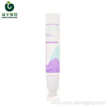 30ml cosmetic packaging plastic tube with pump cap